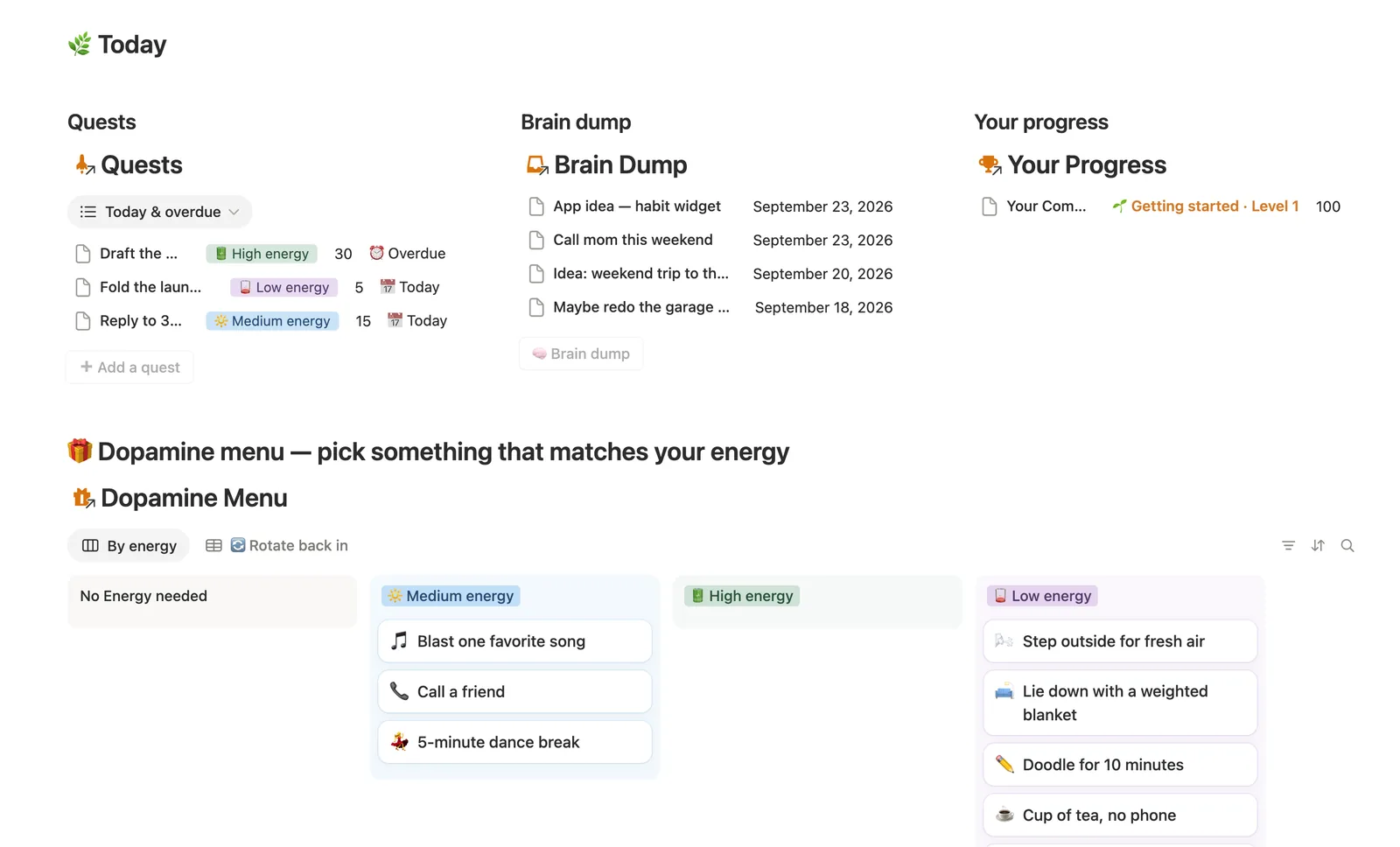 ADHD Command Center preview